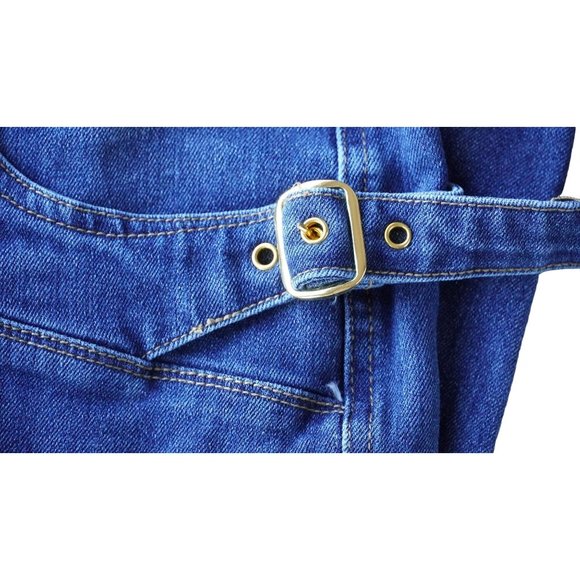 Baby Phat Capri Jeans Womens Size 16 Fashion Silver Label Stretch 90s Y2K - Picture 6 of 8